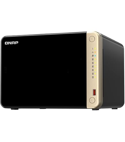 QNAP TS-464-8G-US 4 Bay High-Performance Desktop NAS with QNAP TS-464-8G-US 4 Bay High-Performance Desktop NAS with
